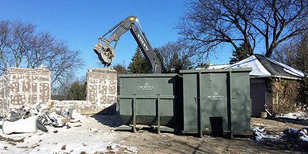 Contractor bin rental